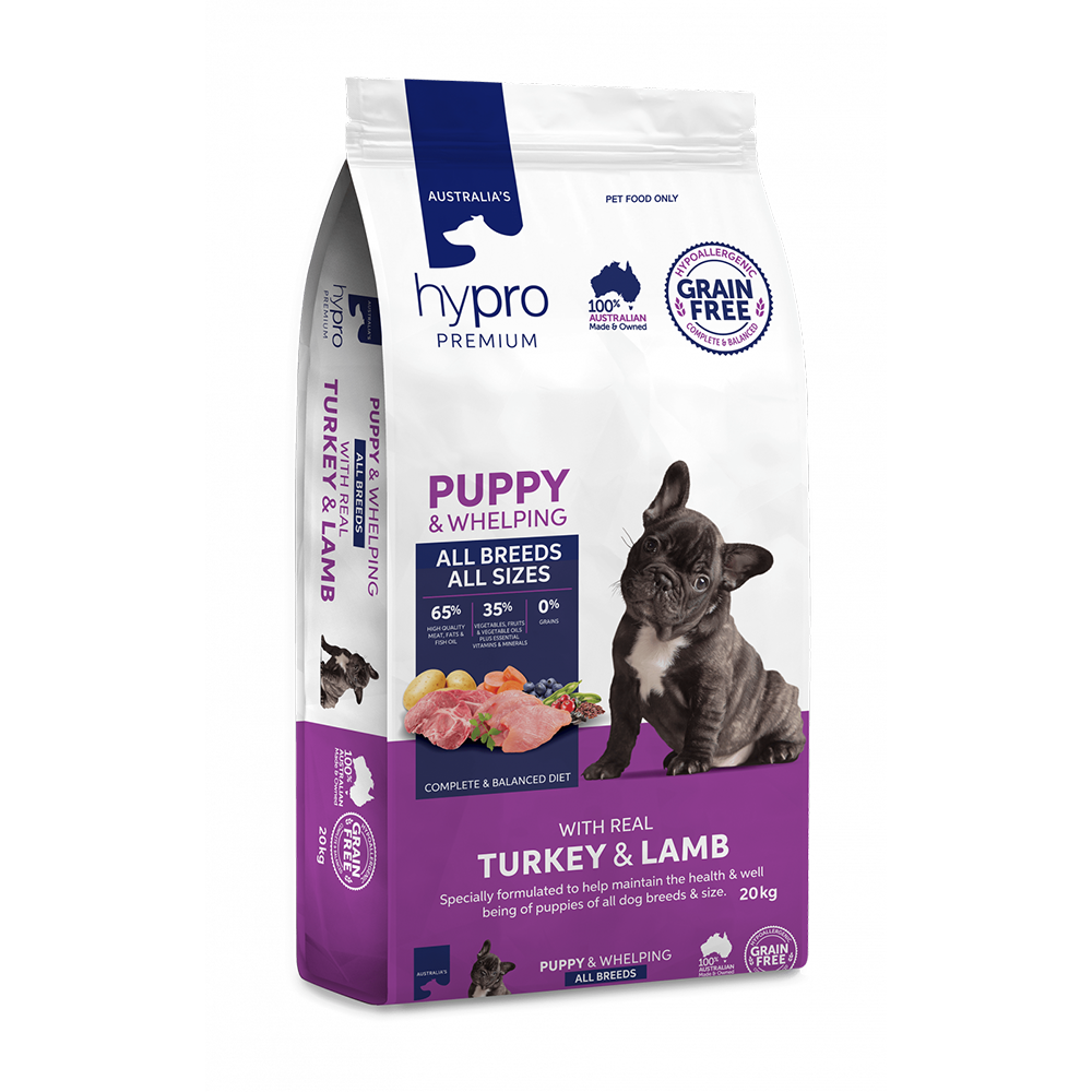 Hypro Premium Turkey + Lamb Dog Food (Puppy) 火雞 + 羊味犬糧 (幼犬)