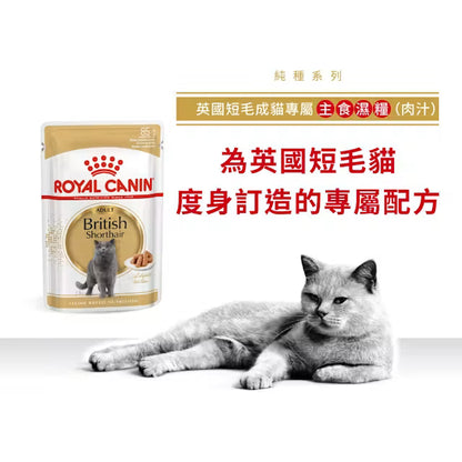 FBN British Shorthair Adult Cat (Gravy) 英國短毛成貓專屬主食濕糧（肉汁）