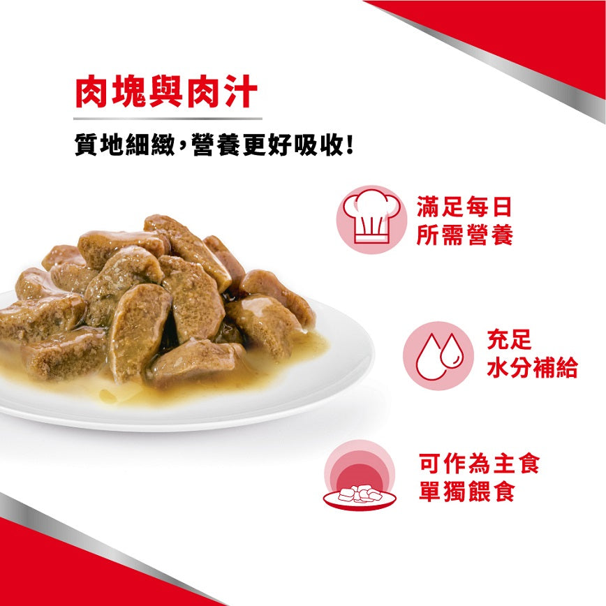 FHN CAT AGEING 11+ Chunks in gravy 老貓11+營養主食濕糧（肉汁）
