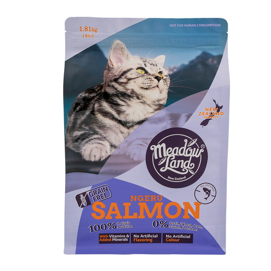 MeadowLand King Salmon Cat Food  (All Life Stage) 帝王三文魚 (全貓糧)