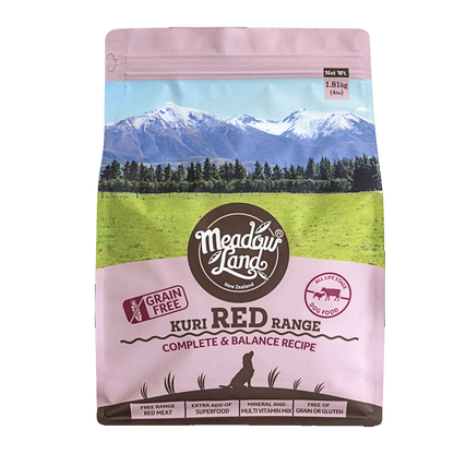MeadowLand Red Meat Dog Food (All Life Stage)
紅肉 (牛+羊) (全犬糧)