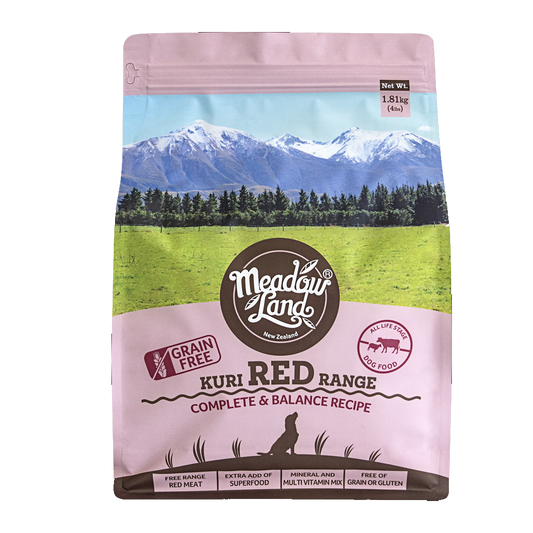 MeadowLand Red Meat Dog Food (All Life Stage)
紅肉 (牛+羊) (全犬糧)