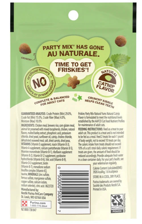 PARTY MIX Natural Yums Catnip
天然貓小食貓草