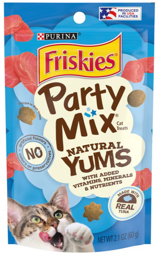 PARTY MIX Natural Yums Wild Tuna
天然貓小食吞拿魚