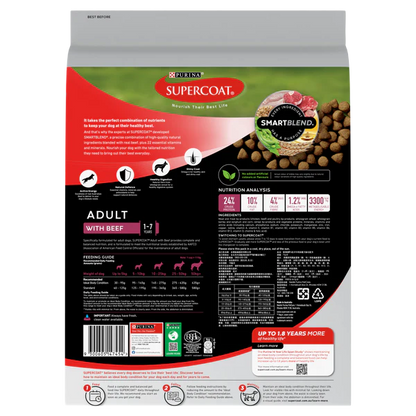 Adult Dog Food with Beef
成犬配方(牛肉)