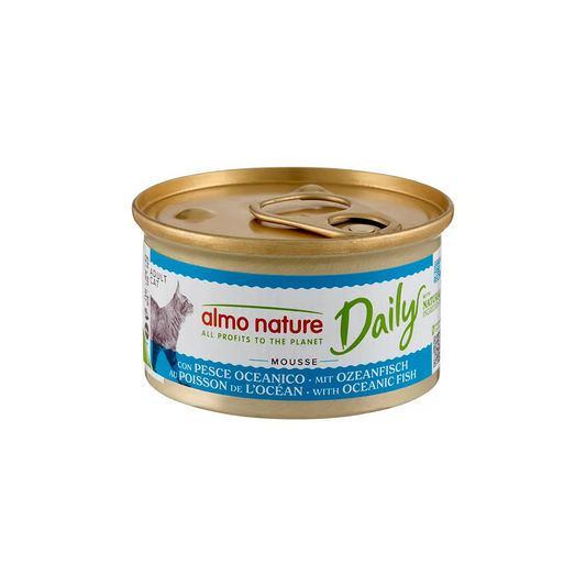 Cat Daily 85g Mousse w/ Oceanic Fish #152  成貓罐頭 慕絲主食系列 深海魚肉