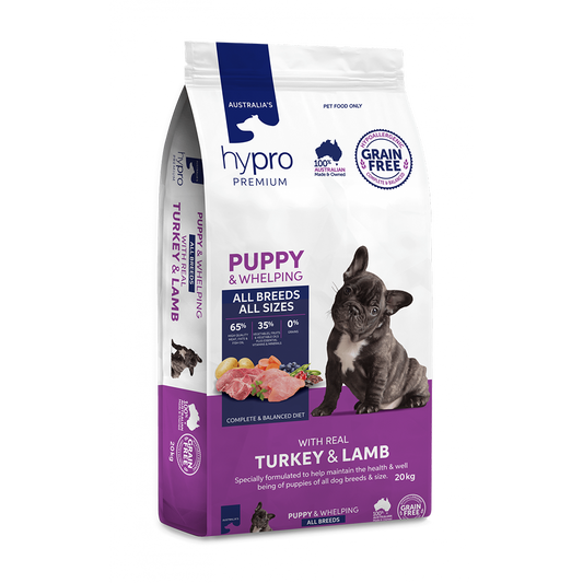 Hypro Premium Turkey + Lamb Dog Food (Puppy) 火雞 + 羊味犬糧 (幼犬)