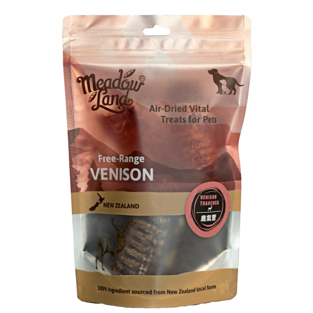 MeadowLand  Air Dried Vension Trachea Treats (For Dog) 風乾鹿氣管 (狗) 零食