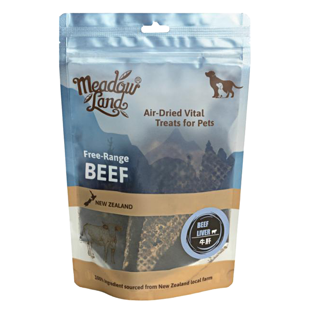 MeadowLand Air Dried Beef Liver Treats(For Dog) 風乾牛肝 (狗) 零食