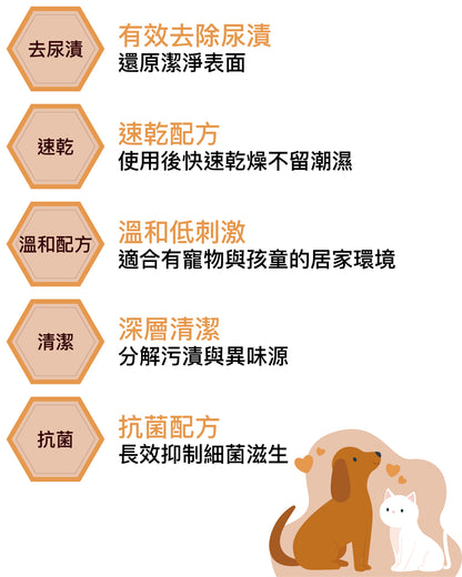 Tiger Pet Urinal Stains Removal & Deodorizing Spray 虎虎 寵物去尿漬除臭噴霧