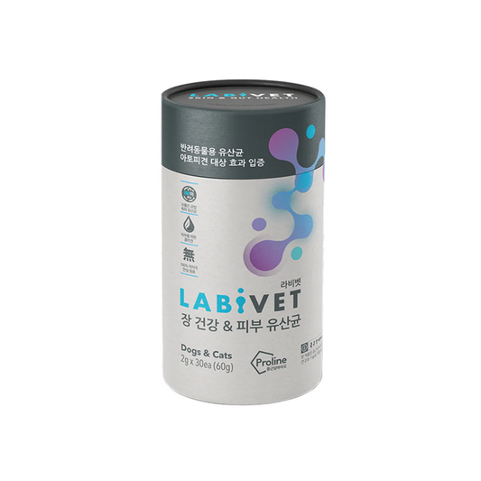 Labivet Probiotics(Gut & Skin) 寵物食用益生菌 (腸道+皮膚)2g x 30ea