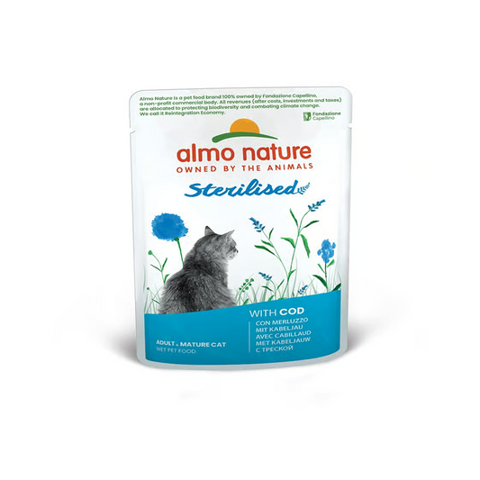 Cat Functional Sterilised 70g with Cod #5290 絕育 - 鱈魚