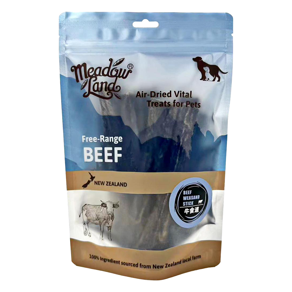 MeadowLand Air Dried Beef Weasand Stick Treats (For Dog) 風乾牛食道棒 (狗) 零食