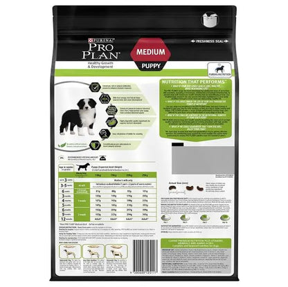 Purina ProPlan MEDIUM PUPPY - Healthy Gwth & Dvlpmt
中型幼犬配方 (雞肉)