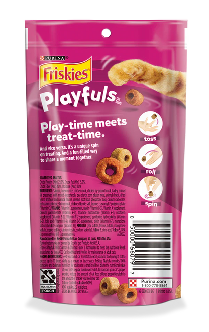 Playfuls Cat Treats with Real Salmon and Shrimp Flavor
貓小食三文魚及蝦口味