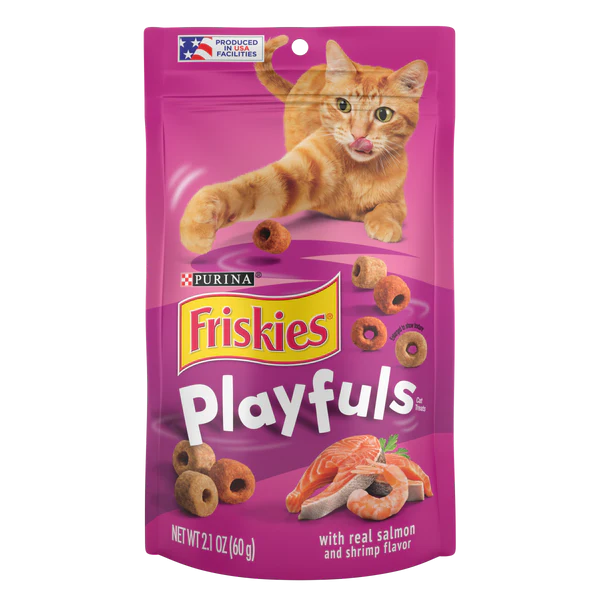 Playfuls Cat Treats with Real Salmon and Shrimp Flavor
貓小食三文魚及蝦口味