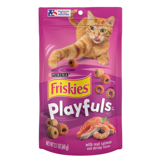 Playfuls Cat Treats with Real Salmon and Shrimp Flavor
貓小食三文魚及蝦口味