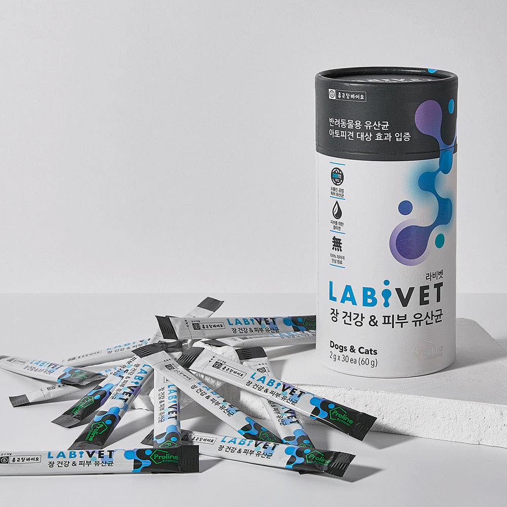 Labivet Probiotics(Gut & Skin) 寵物食用益生菌 (腸道+皮膚)2g x 30ea