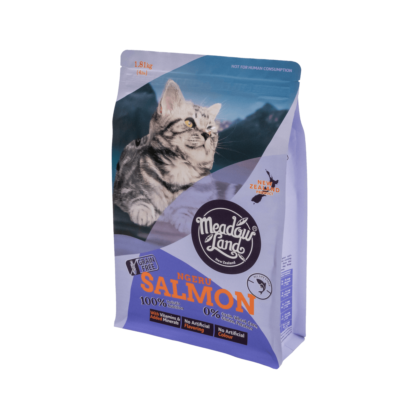 MeadowLand King Salmon Cat Food  (All Life Stage) 帝王三文魚 (全貓糧)