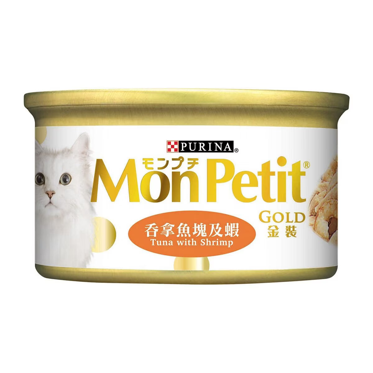 MON PETIT GOLD Tuna Shrimp
金裝吞拿魚塊及蝦