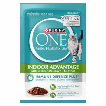 ONE Indoor Advantage Wet(Chicken)
貓濕糧室內成貓配方(雞肉)