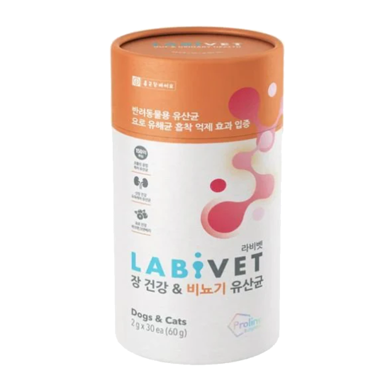 Labivet Probiotics (Gut & Urinary system) 寵物食用益生菌 (腸道+泌尿系統) 2g x 30ea