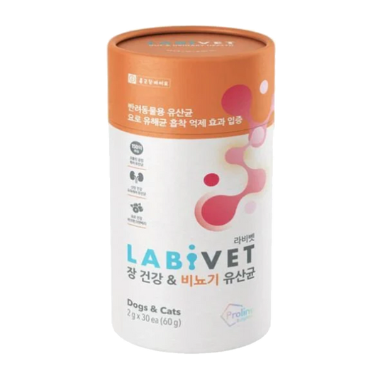 Labivet Probiotics (Gut & Urinary system) 寵物食用益生菌 (腸道+泌尿系統) 2g x 30ea