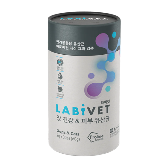 Labivet Probiotics(Gut & Skin) 寵物食用益生菌 (腸道+皮膚)2g x 30ea