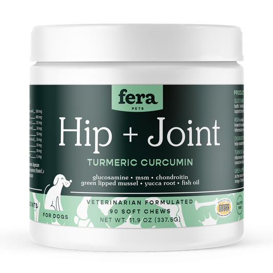 FERA Hip + Joint for Dogs Soft chews 髖骨及關節護養 咀嚼片 (犬用) 90pc
