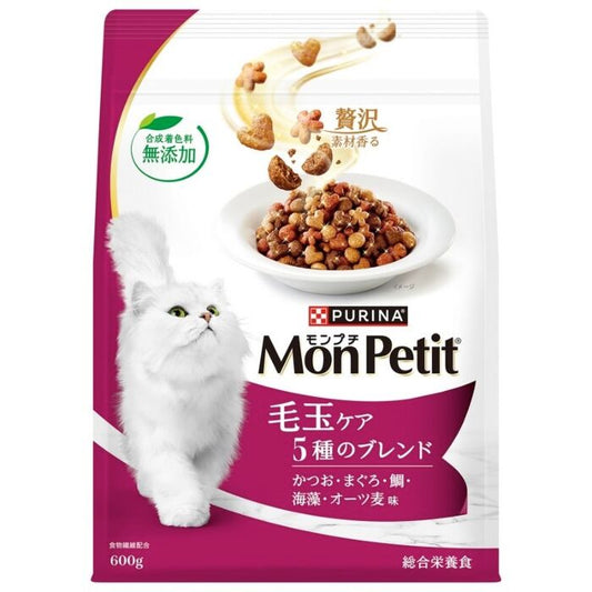 MON PETIT Dry Hairball
主食貓乾糧去毛球配方