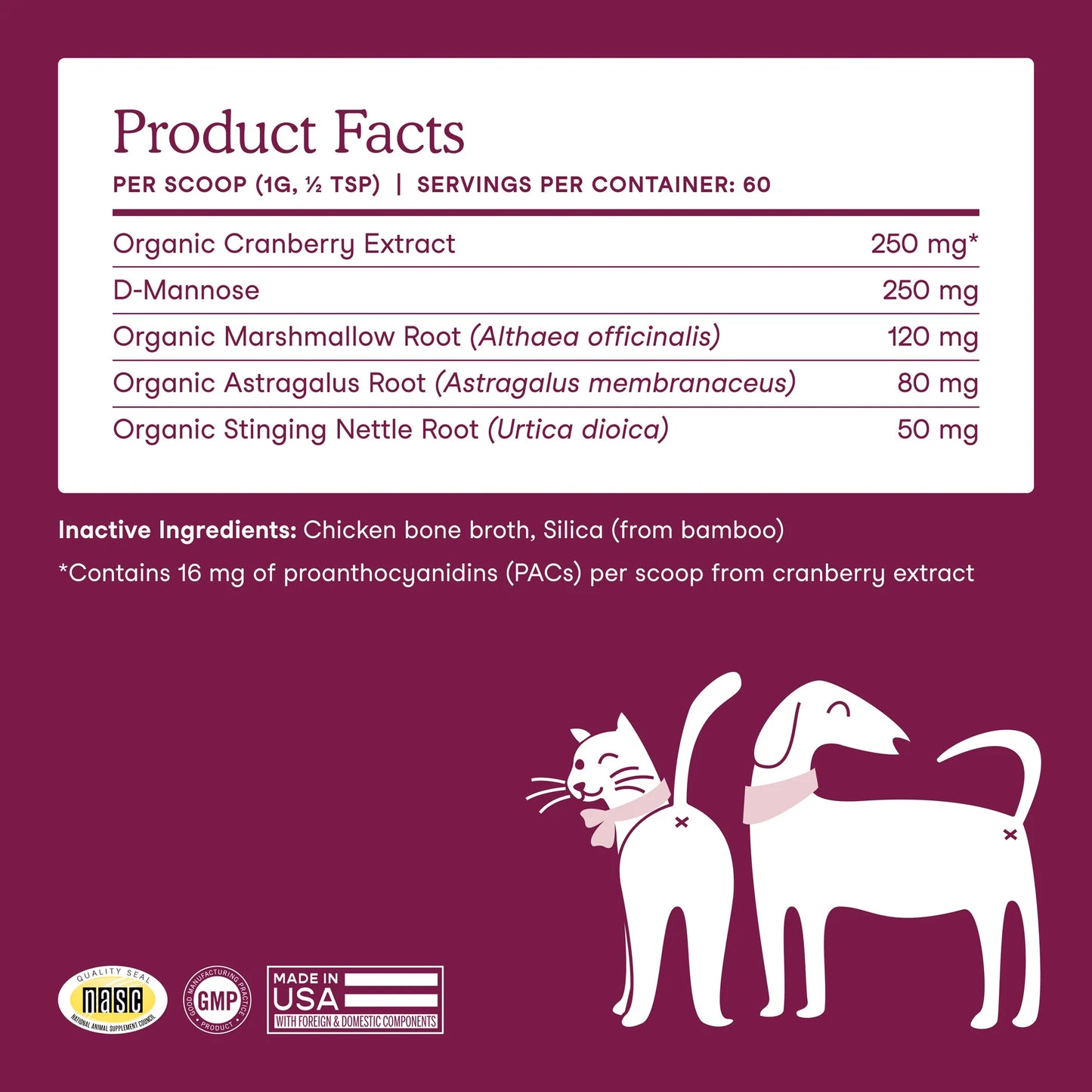 FERA Bladder Support for Dogs & Cats Powder 膀胱健康營養粉 (犬貓通用) 61G